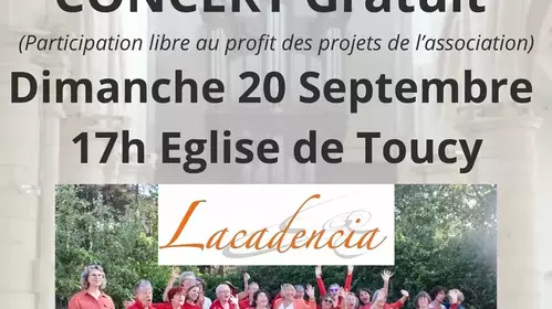 Concert gratuit Les amis de St Pierre avec Lacadencia