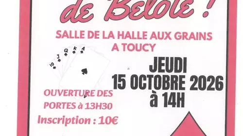 Concours de belote Amicale de la Vallée de l'Ouanne