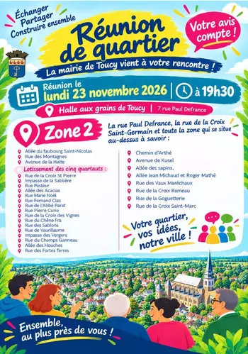 Réunion de quartier zone 2